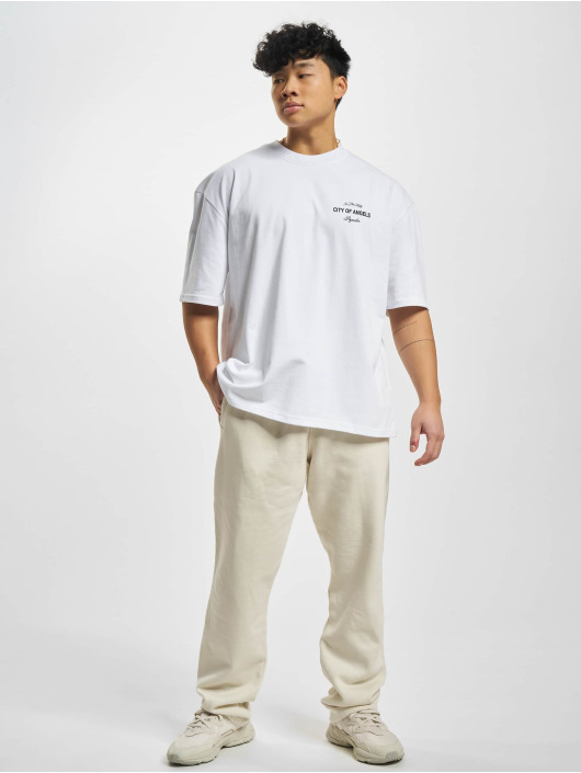 PEGADOR T-Shirt Wallace Oversized weiß