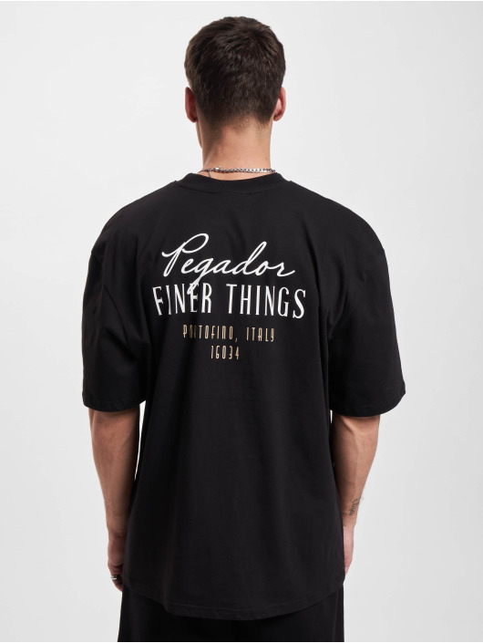 PEGADOR t-shirt Heddon Oversized zwart