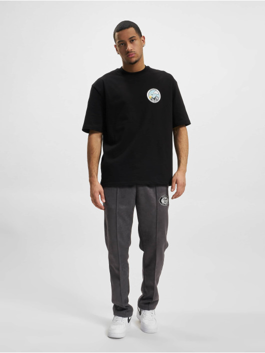 PEGADOR t-shirt Aylmer Oversized zwart