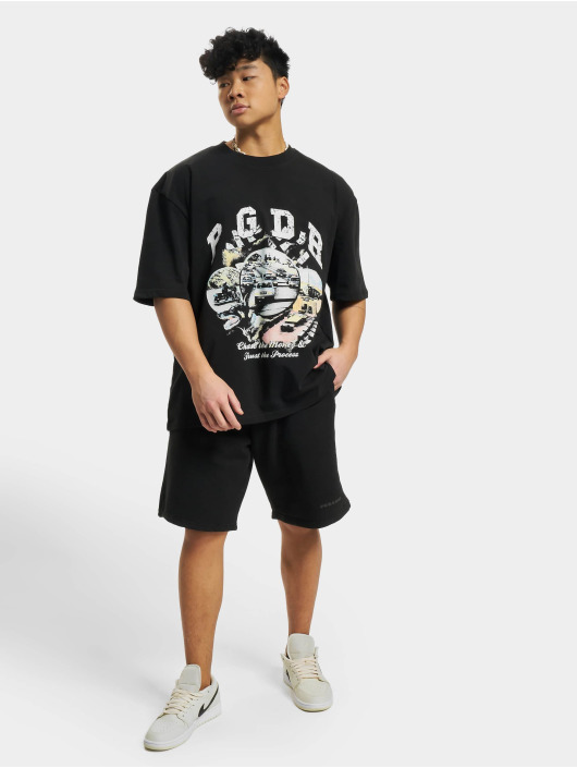 PEGADOR t-shirt Reid Oversized zwart