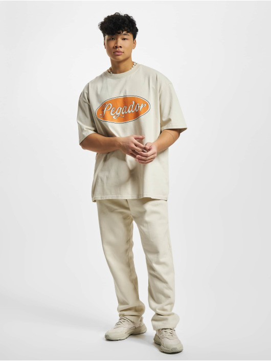PEGADOR T-shirts West Oversized beige