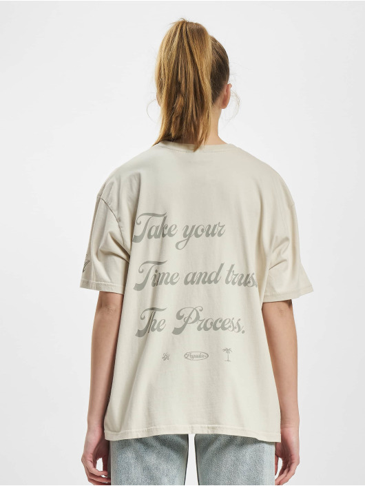 PEGADOR T-shirts Omar Oversized beige