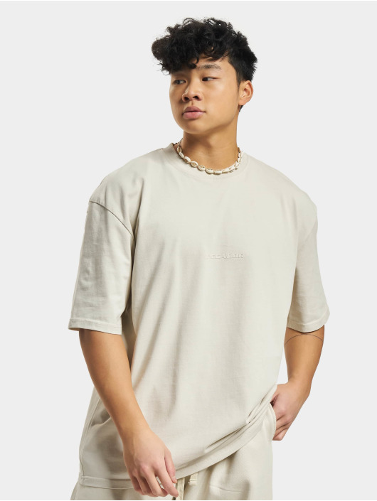 PEGADOR T-shirts Colne Logo Oversized Vintage beige