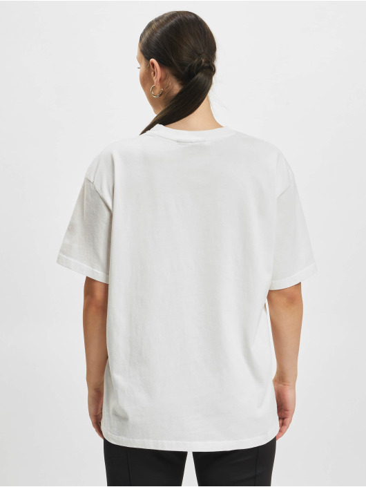 PEGADOR T-Shirty Beverly Logo Oversized bialy