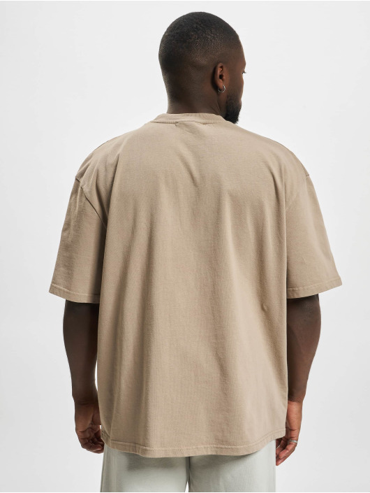 PEGADOR T-skjorter Logo Oversized beige
