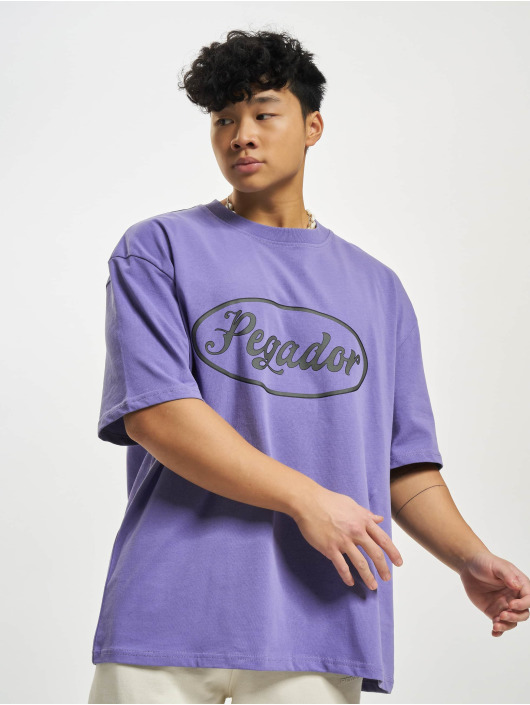 PEGADOR Trika West Oversized Vintag fialový