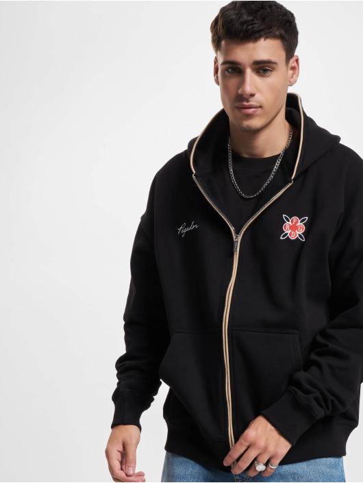 PEGADOR Vetoketjuhupparit Riggs Oversized musta