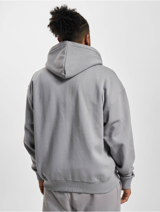 PEGADOR Zip Hoodie Logo Oversized Vintage šedá