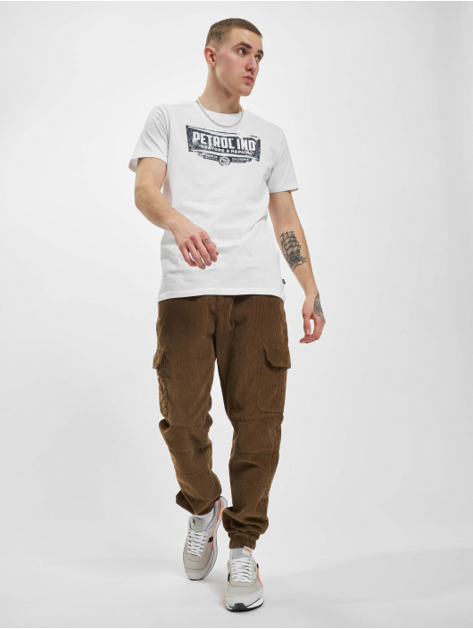 Petrol Industries Camiseta Classic Print blanco