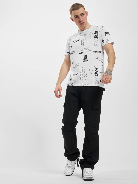 Petrol Industries Camiseta All over Print blanco