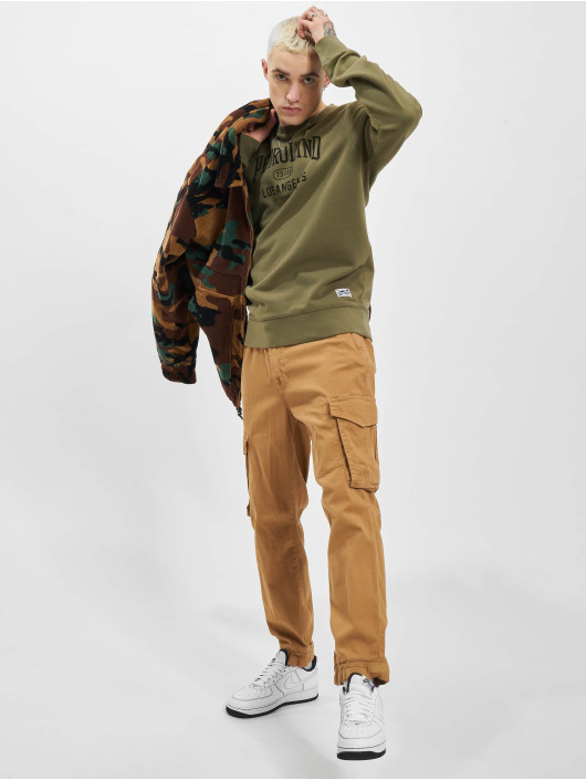Petrol Industries Pullover Los Angeles green