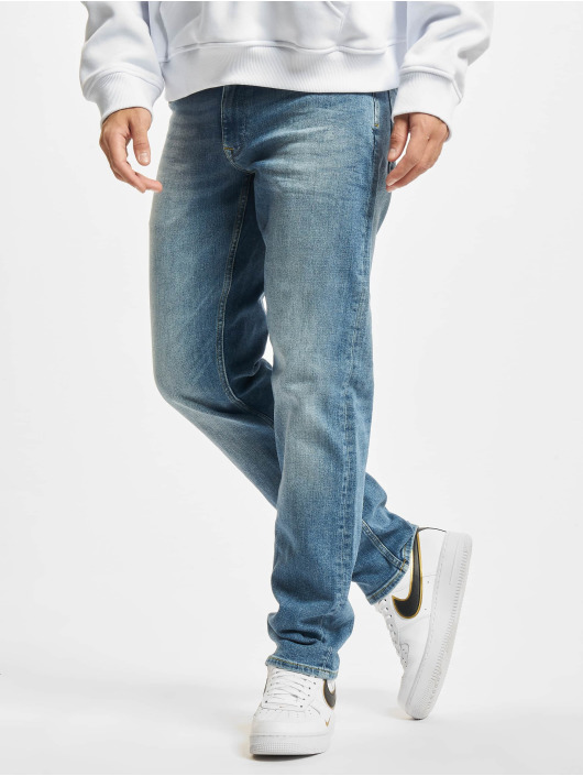 Petrol Industries Herren Straight Fit Jeans Riley in blau