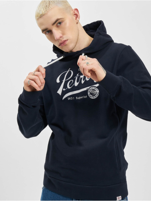 Petrol Industries Sudadera Basic azul