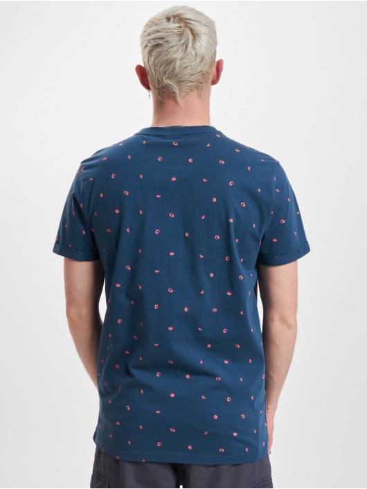 Petrol Industries T-Shirt All over Print blau