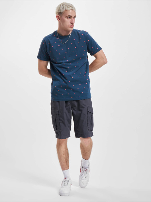 Petrol Industries T-Shirt All over Print blau