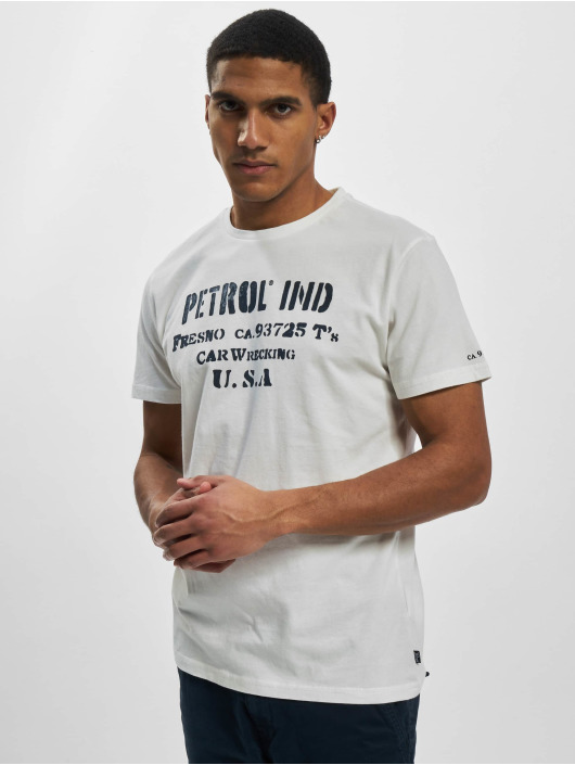 Petrol Industries T-Shirt Fresno weiß