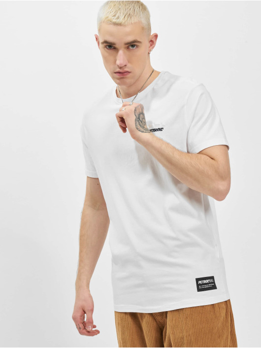 Petrol Industries T-Shirt Basic weiß