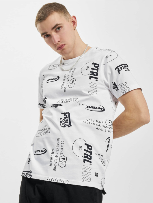 Petrol Industries T-Shirt All over Print white