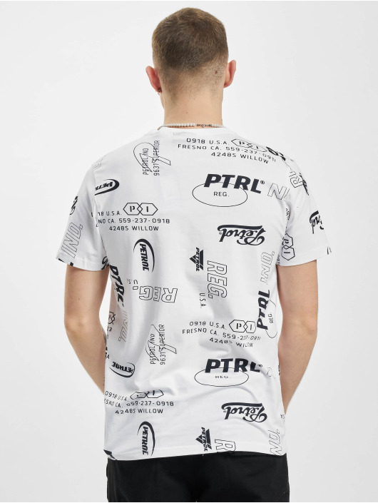 Petrol Industries T-Shirt All over Print white