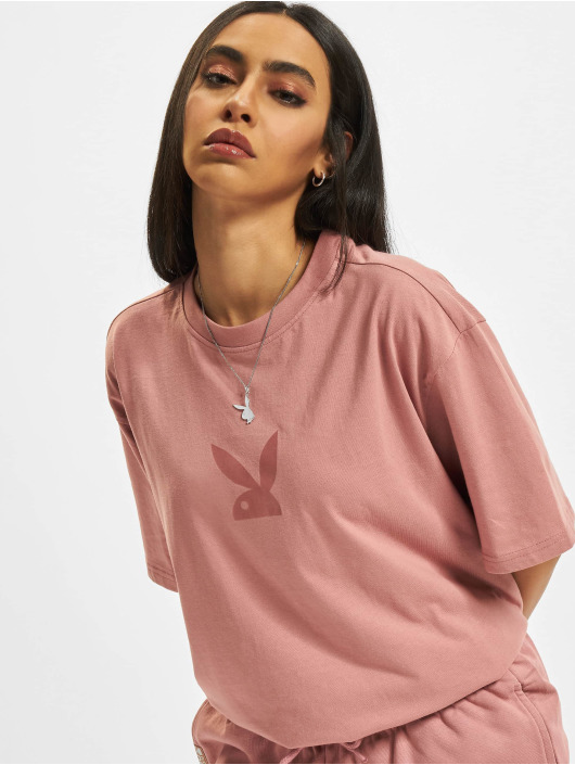 Playboy x DEF T-skjorter Bunny rosa