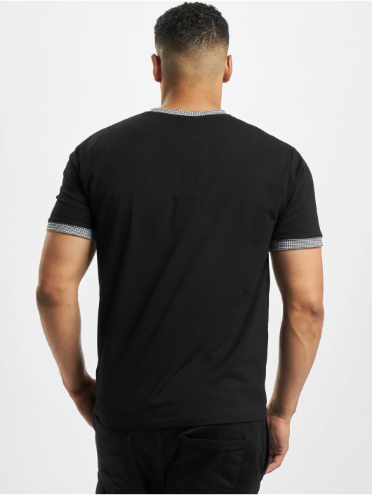 Project X Paris T-skjorter Checked Sleeves svart