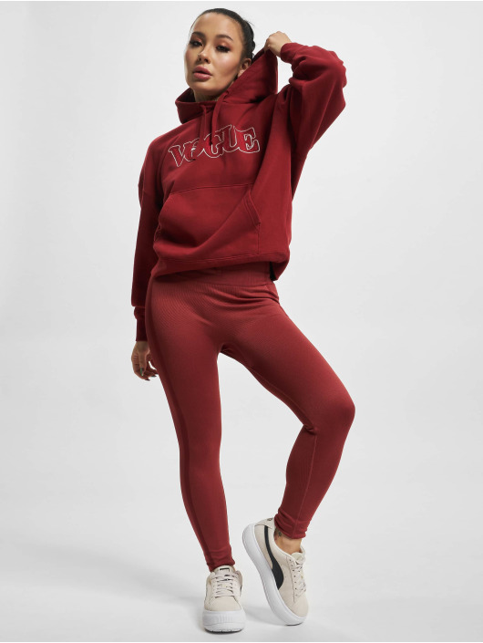 Puma Bluzy z kapturem Oversized czerwony