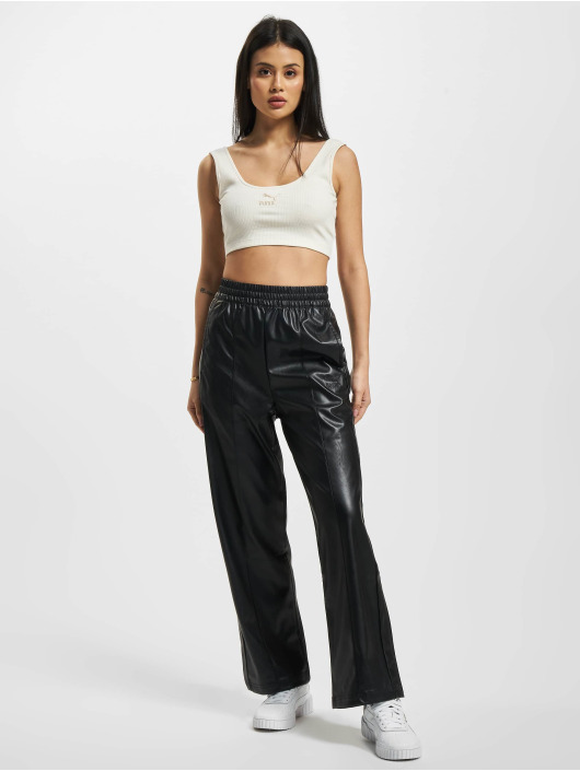 Puma Chino T7 Faux Leather zwart