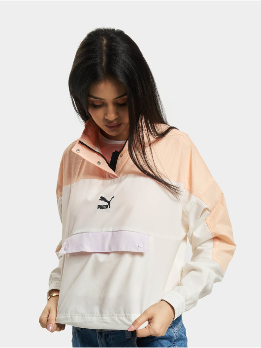 Puma Giacca Mezza Stagione Swxp Relaxed Half Zip Woven beige