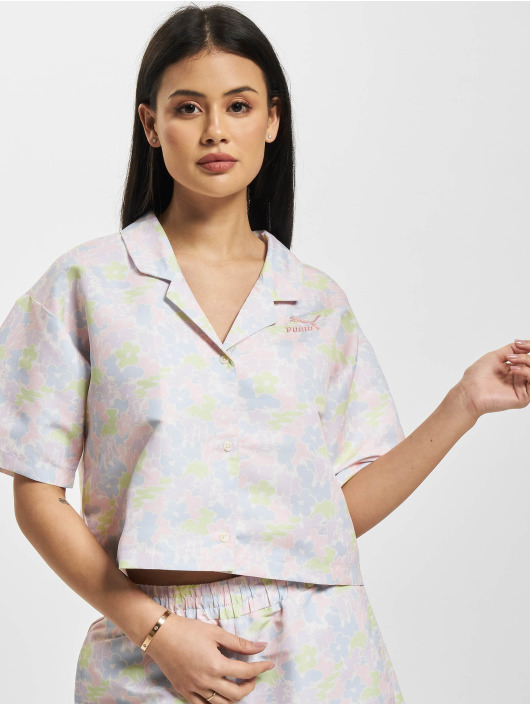 Puma Damen Hemd Classics Summer Resort Aop in bunt