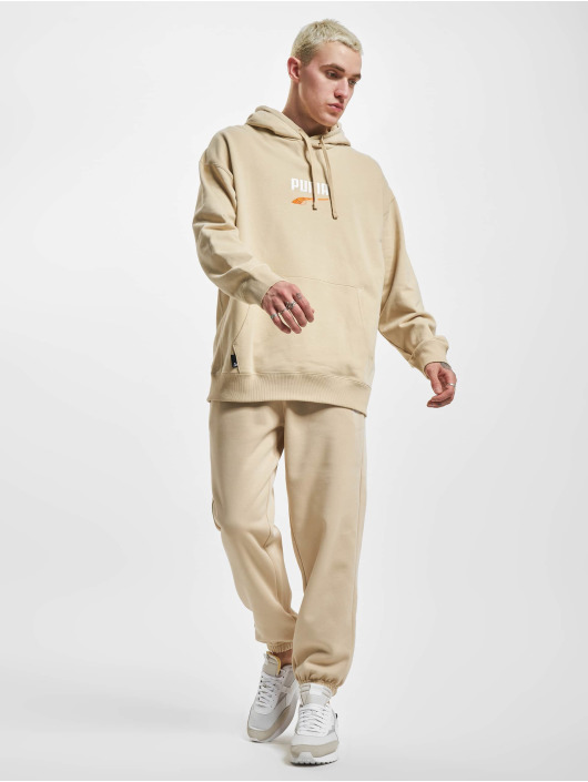 Puma Hupparit Downtown Logo beige