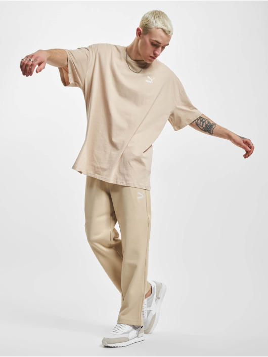 Puma joggingbroek T7 beige