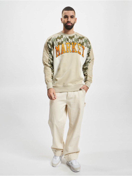Puma Pullover Relaxed Crew beige
