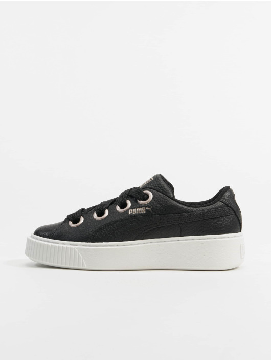 Puma Snejkry Platform Kiss Lea W čern