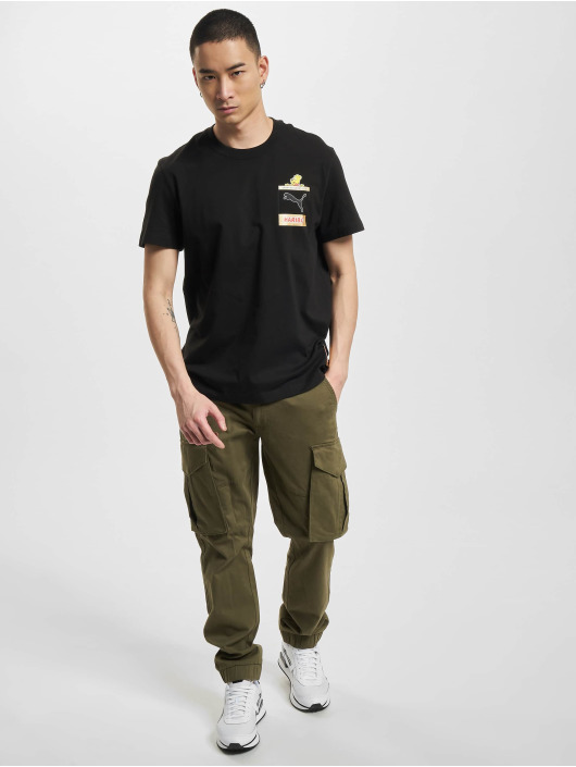 Puma T-paidat Graphic musta