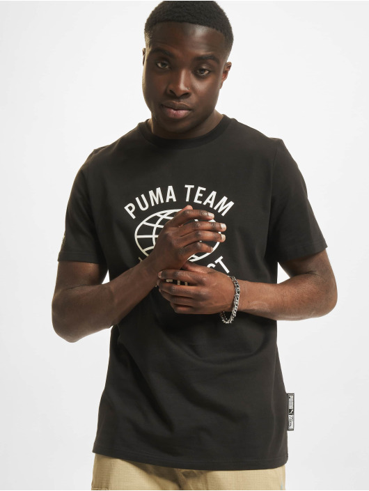 Puma T-Shirt Team Graphic II black