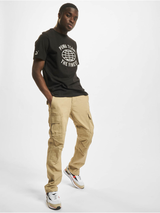 Puma T-Shirt Team Graphic II black