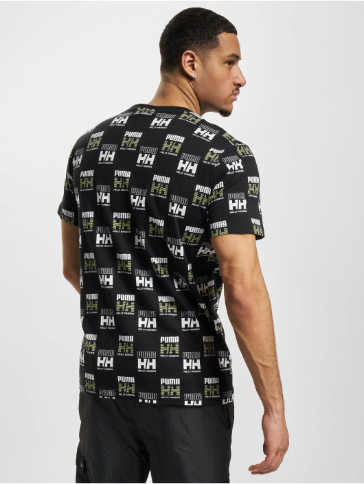 Puma T-Shirt X Helly Hansen Aop black