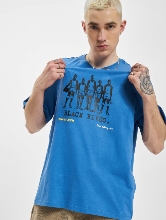 Puma T-Shirt In Black Fives blue