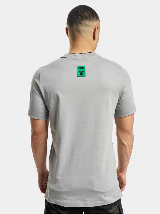 Puma T-Shirt Minecraft Graphic grey