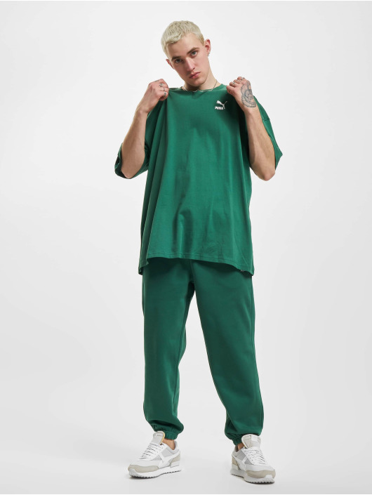 Puma t-shirt Oversized groen