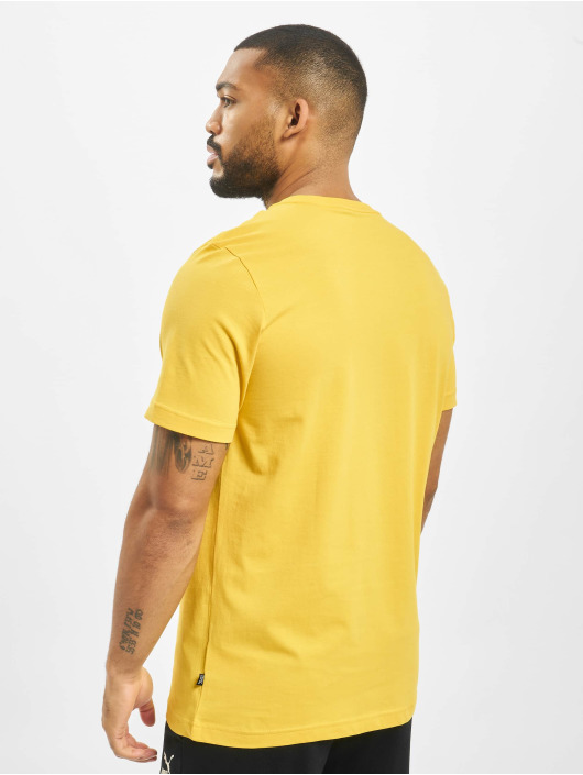 puma bmw t shirt jaune