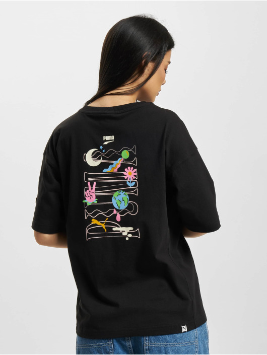 Puma T-Shirt Downtown Graphic noir