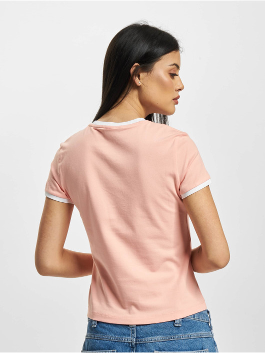 Puma T-shirt Classics Fitted rosa chiaro