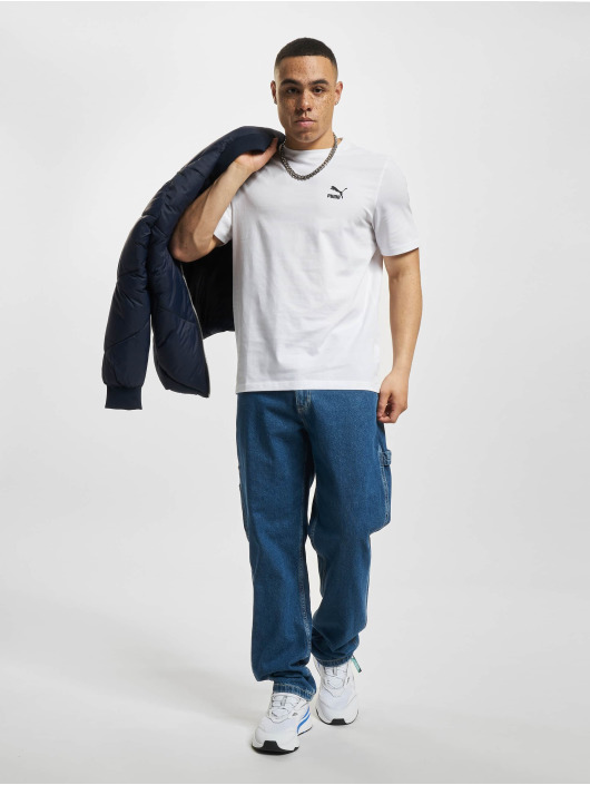 Puma T-shirt Classics Small Logo vit