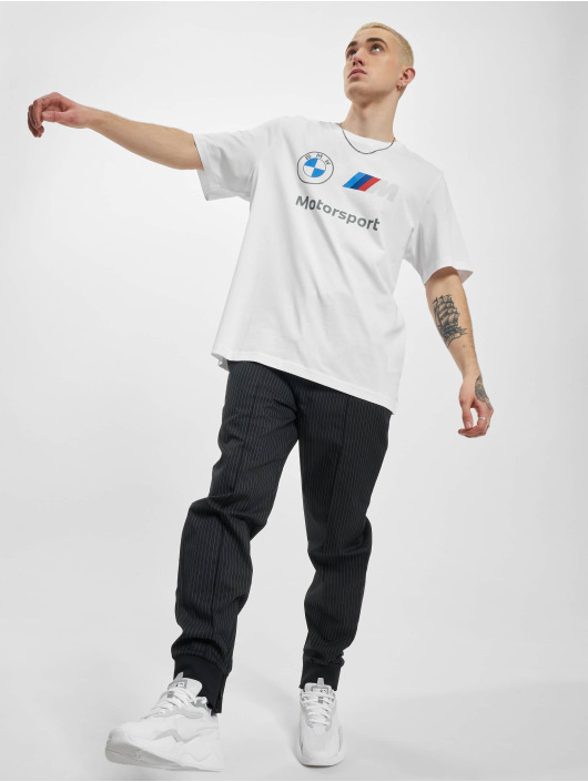 Puma t-shirt BMW Mms Ess Logo wit
