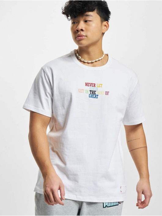 Puma t-shirt Overtime wit