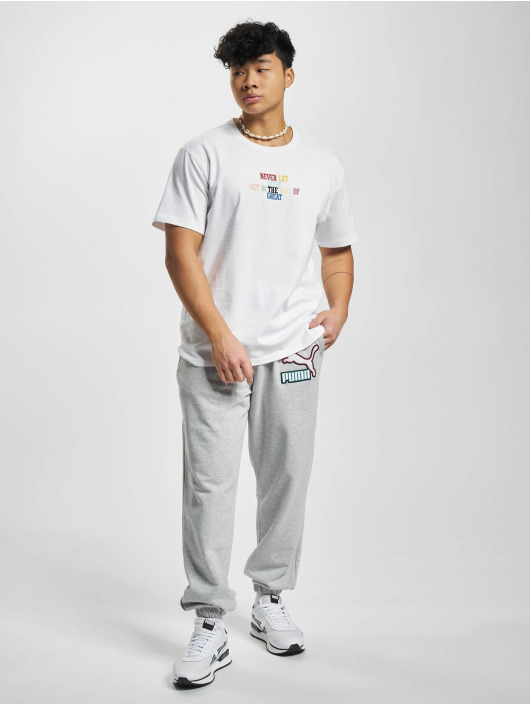Puma t-shirt Overtime wit