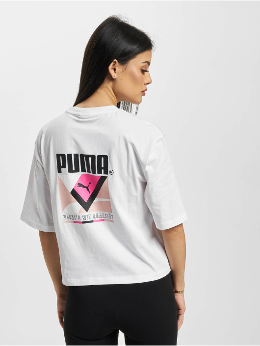 Puma t-shirt Tfs Graphic wit