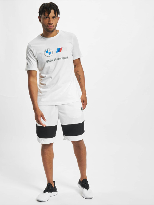 Puma T-shirts BMW MMS Logo hvid