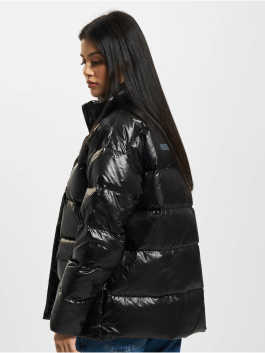 Puma Winter Jacket Style Shiny black